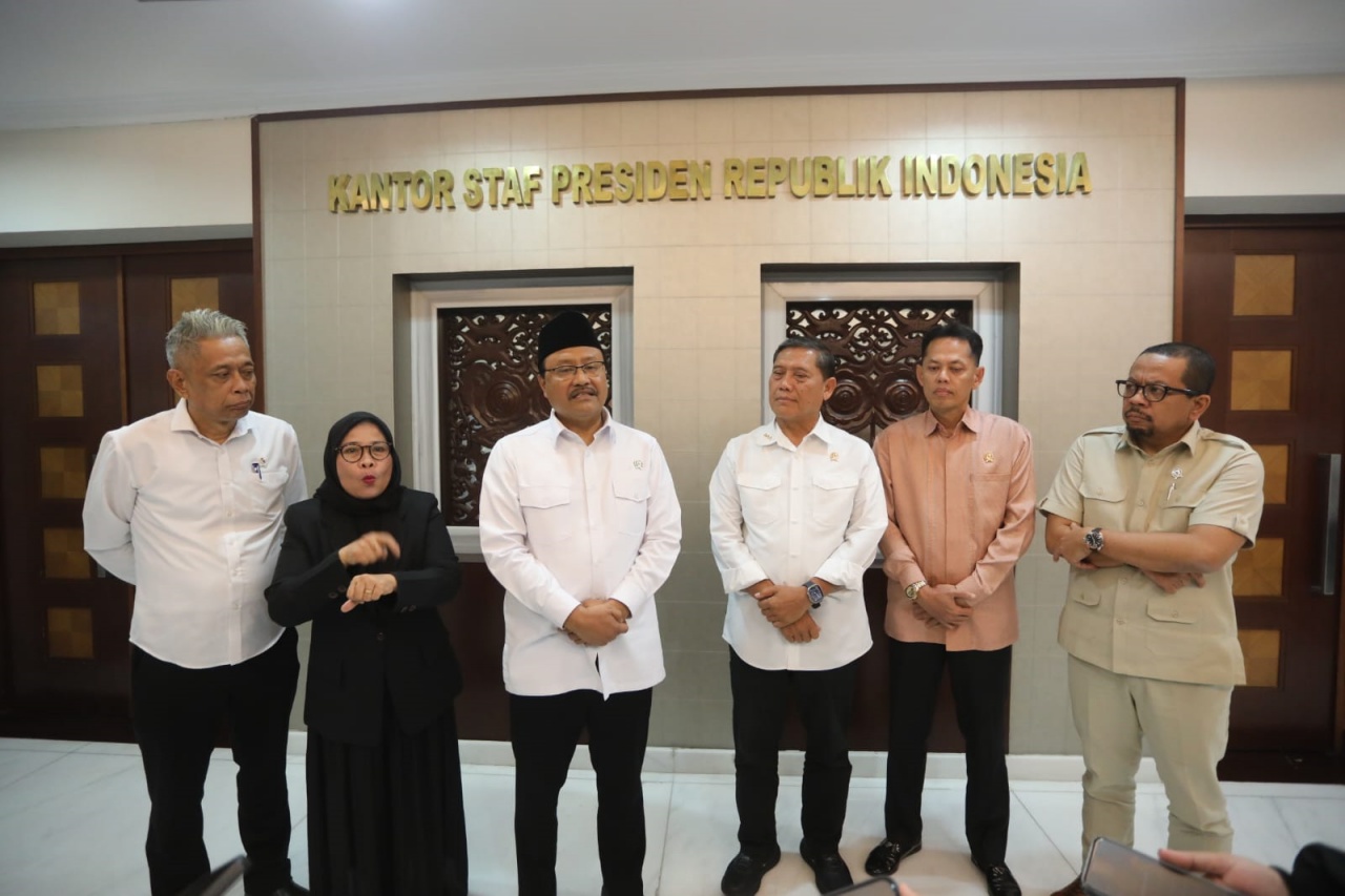 Kemensos Jalin Sinergitas dengan Kantor Staf Presiden dan BPPIK