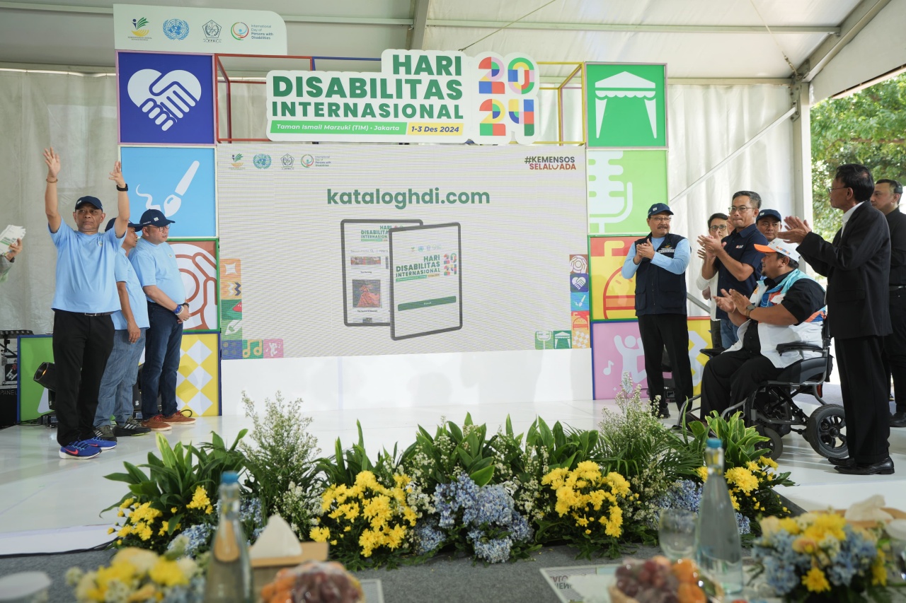 Kemensos Luncurkan E-Katalog Karya Disabilitas dalam Rangkaian HDI 2024