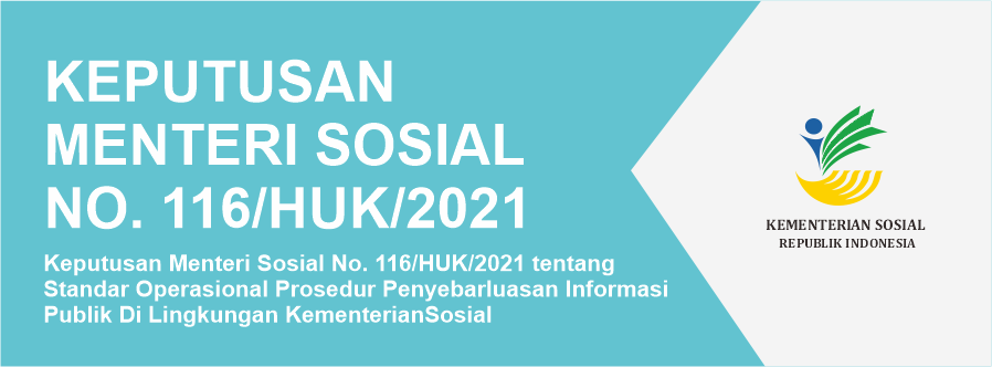 Keputusan Menteri Sosial No.116 Tahun 2021