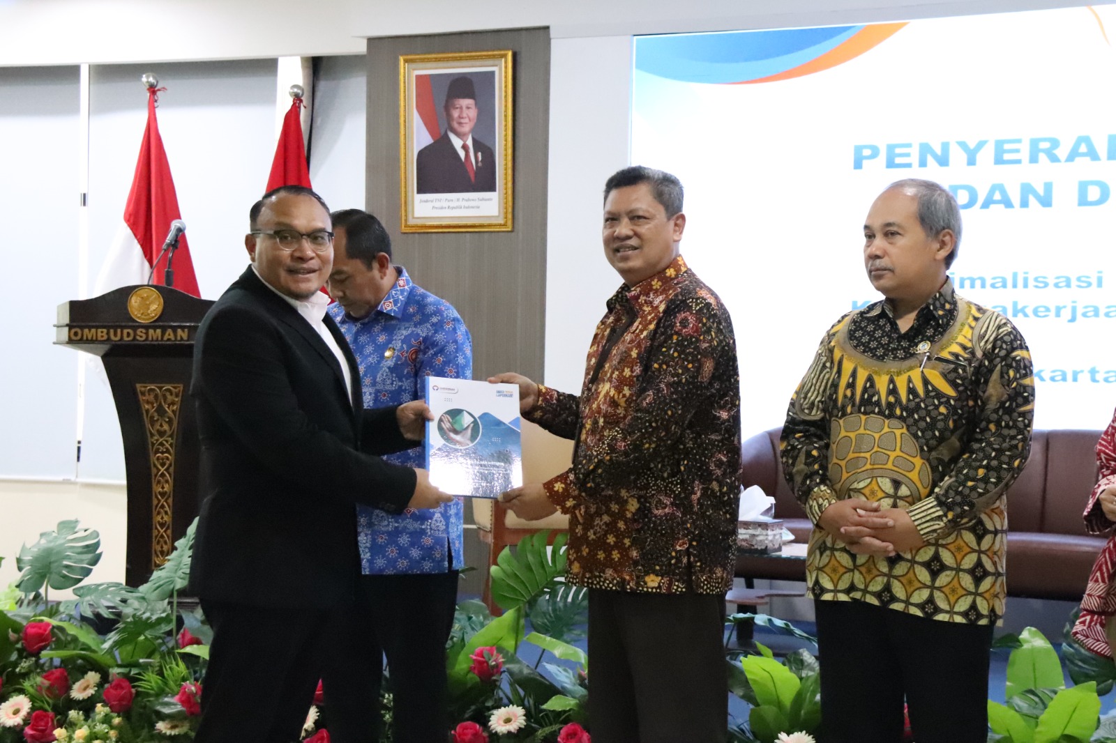 Plt. Irjen Terima Hasil Kajian Ombudsman Tentang Jamsos Ketenagakerjaan Pekerja Informal