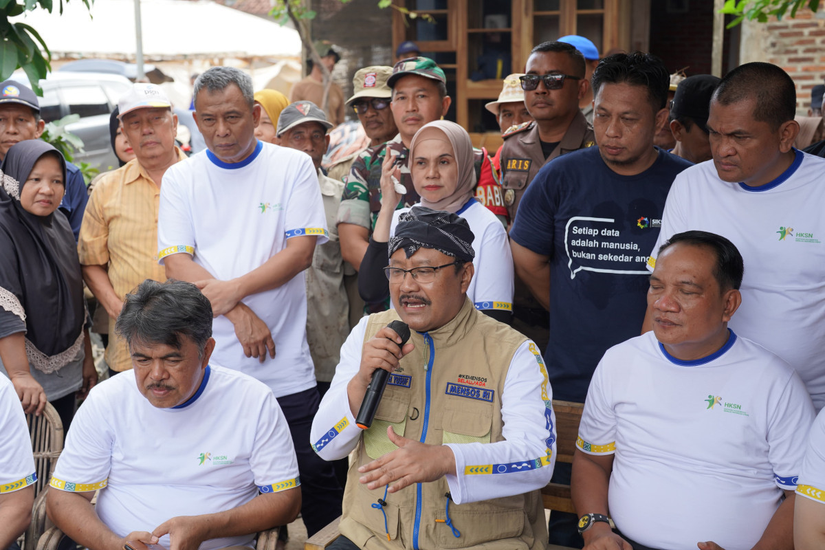 Gus Ipul Bangkitkan Gotong Royong di HKSN 2024